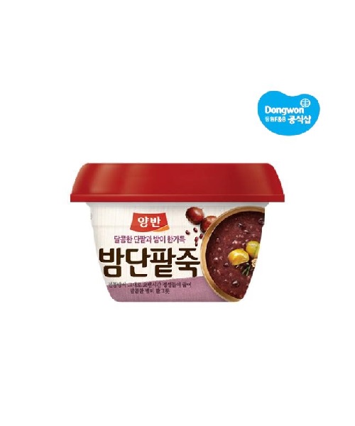 [동원] 양반 용기 밤단팥죽 285g X 12개